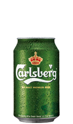 Carlsberg Embossment Bottle Label
